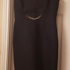 Navy Blue Two Piece, Dress with Jacket